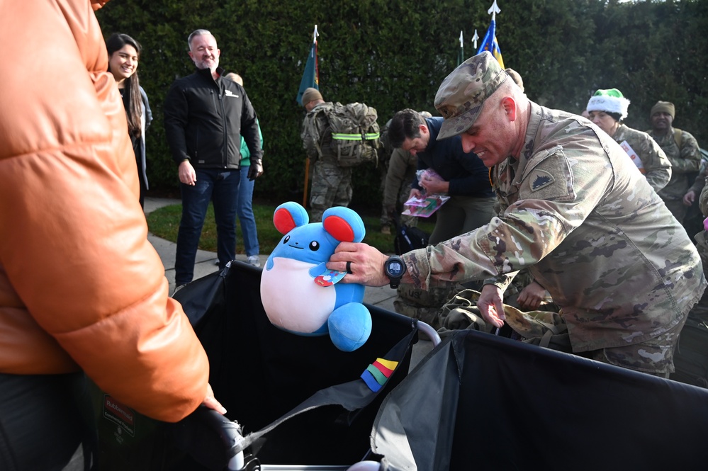 D.C. National Guard and National Guard Bureau Fourth Annual Holiday Toy Ruck