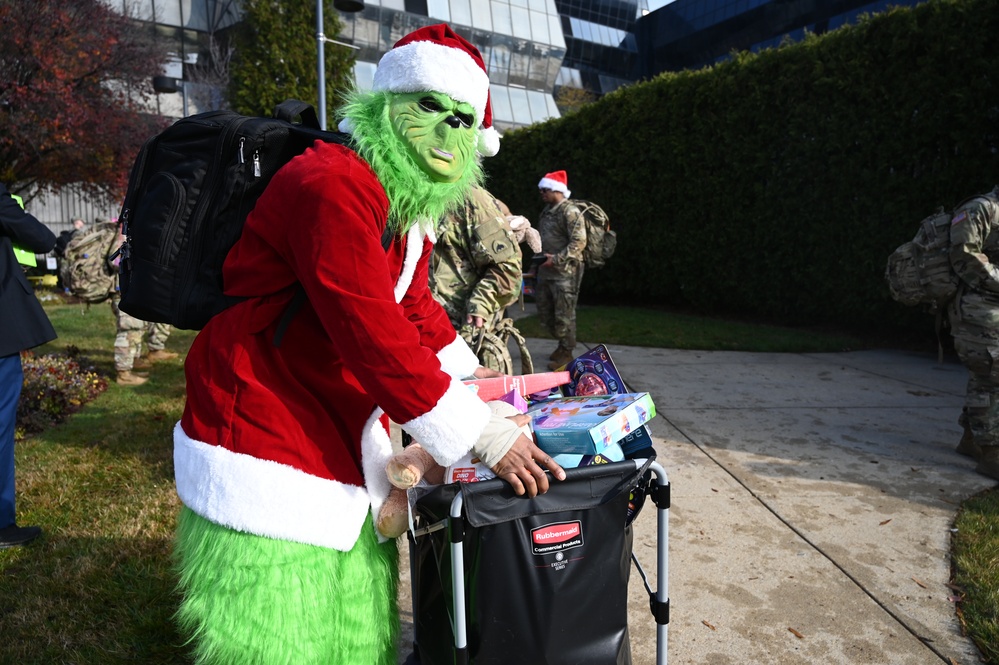 D.C. National Guard and National Guard Bureau Fourth Annual Holiday Toy Ruck