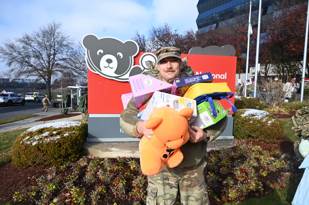 D.C. National Guard and National Guard Bureau Fourth Annual Holiday Toy Ruck