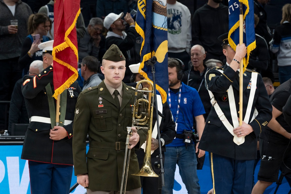Minnesota Timberwolves Military Appreciation Night