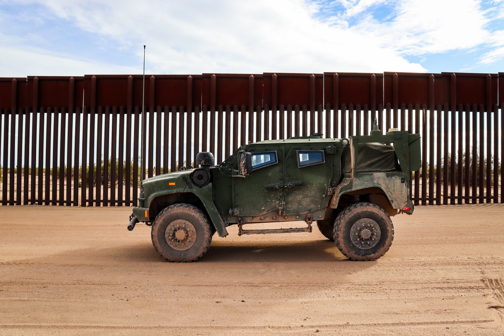 Mounted patrol along southern border