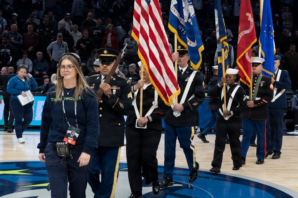 Minnesota Timberwolves Military Appreciation Night