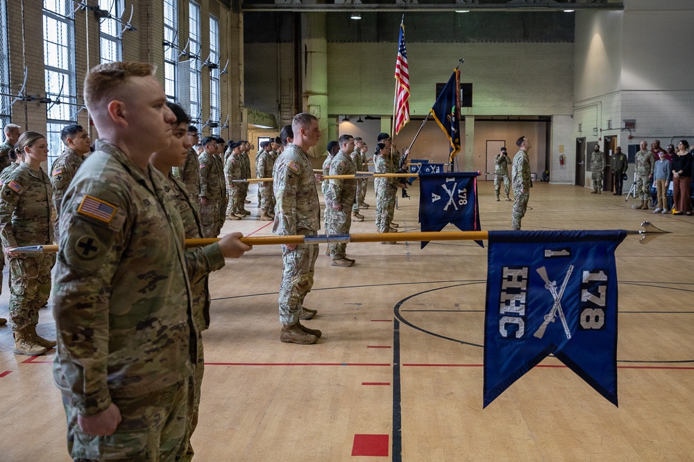 1st Battalion 178th Infantry Regiment Change of Command Ceremony Dec. 2025