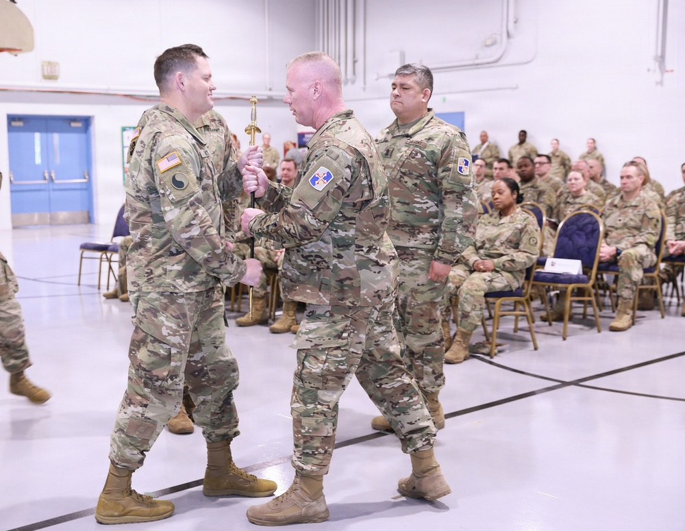 Army Senior Leaders Conduct a Change of Command Ceremony