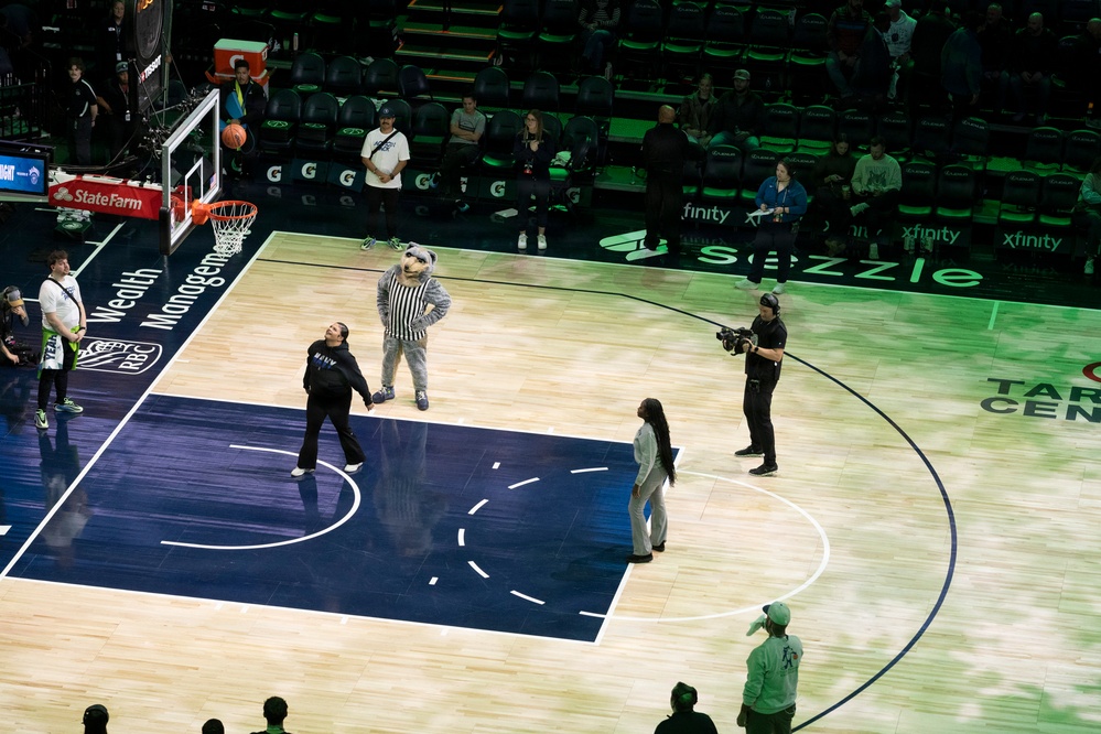 Minnesota Timberwolves Military Appreciation Night