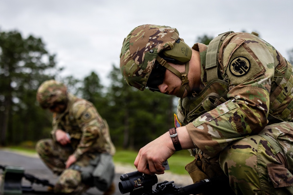 200th Military Police Command Best Squad Competition Schützenschnur and Excellence in Competition Ranges