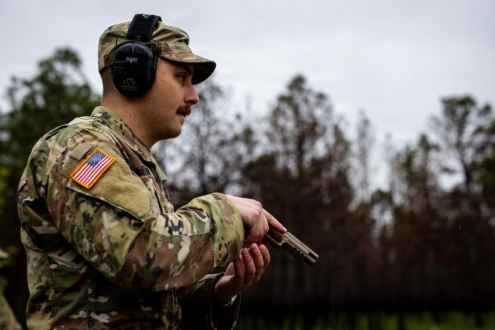 200th Military Police Command Best Squad Competition Schützenschnur and Excellence in Competition Ranges