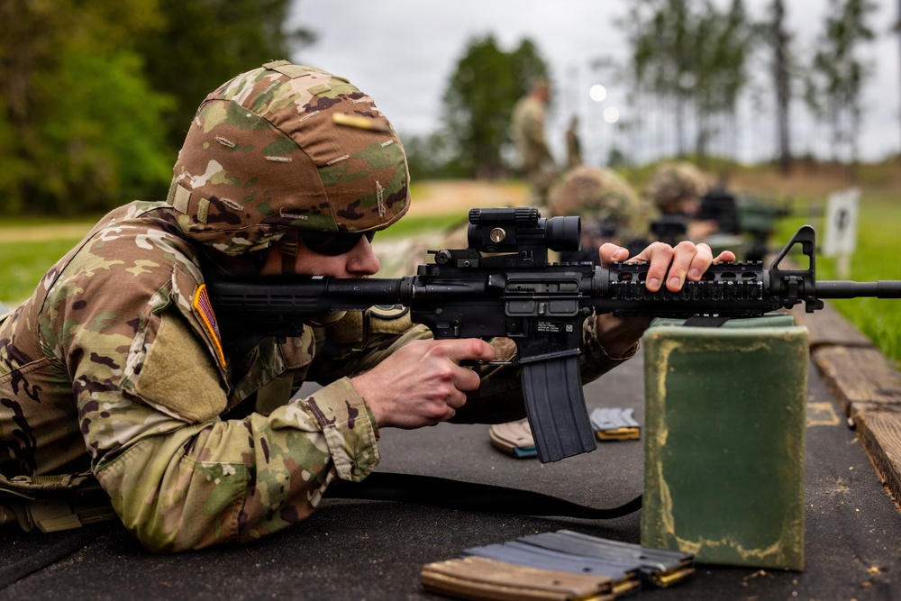 200th Military Police Command Best Squad Competition Schützenschnur and Excellence in Competition Ranges