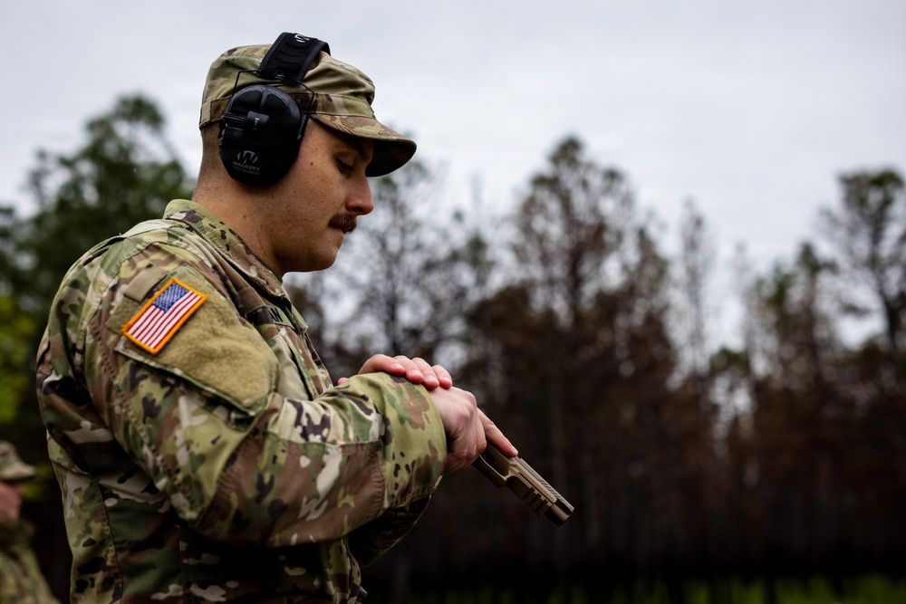 200th Military Police Command Best Squad Competition Schützenschnur and Excellence in Competition Ranges