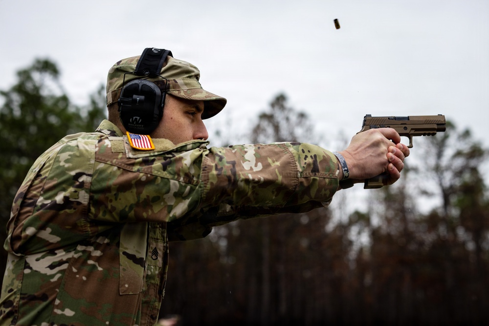 200th Military Police Command Best Squad Competition Schützenschnur and Excellence in Competition Ranges
