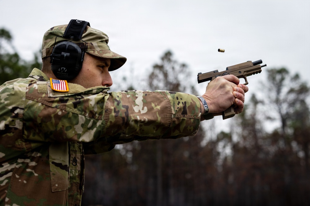 200th Military Police Command Best Squad Competition Schützenschnur and Excellence in Competition Ranges