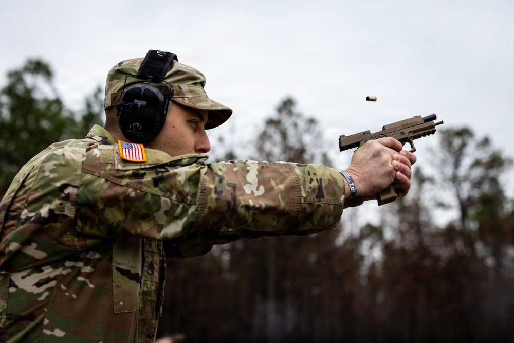 200th Military Police Command Best Squad Competition Schützenschnur and Excellence in Competition Ranges