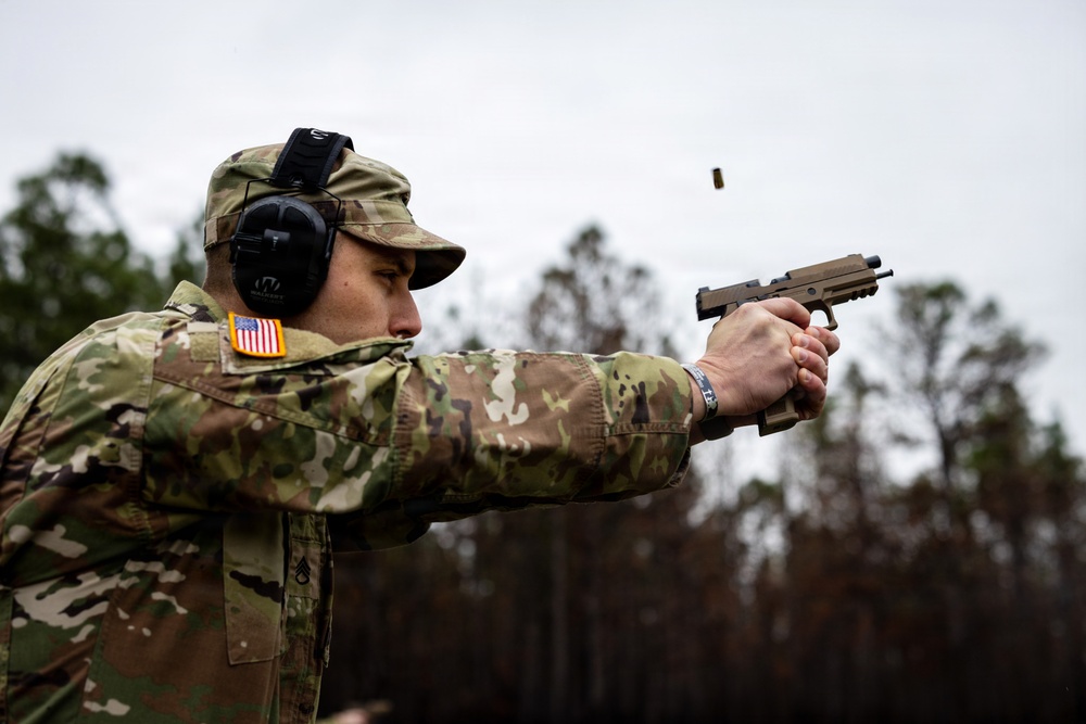 200th Military Police Command Best Squad Competition Schützenschnur and Excellence in Competition Ranges