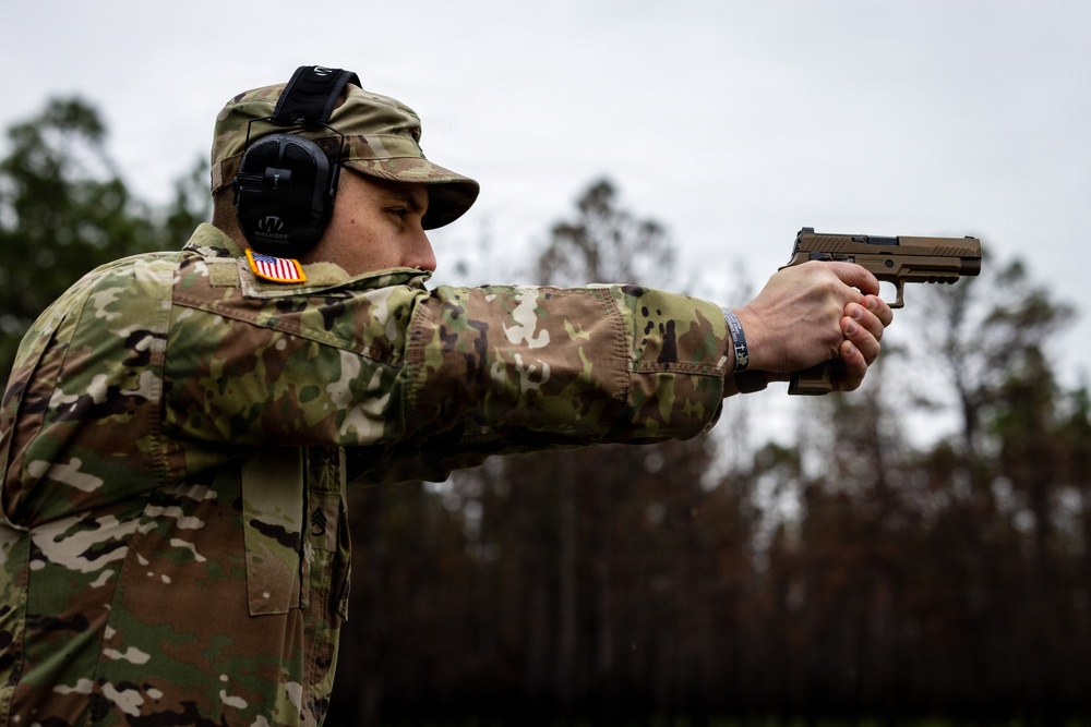 200th Military Police Command Best Squad Competition Schützenschnur and Excellence in Competition Ranges