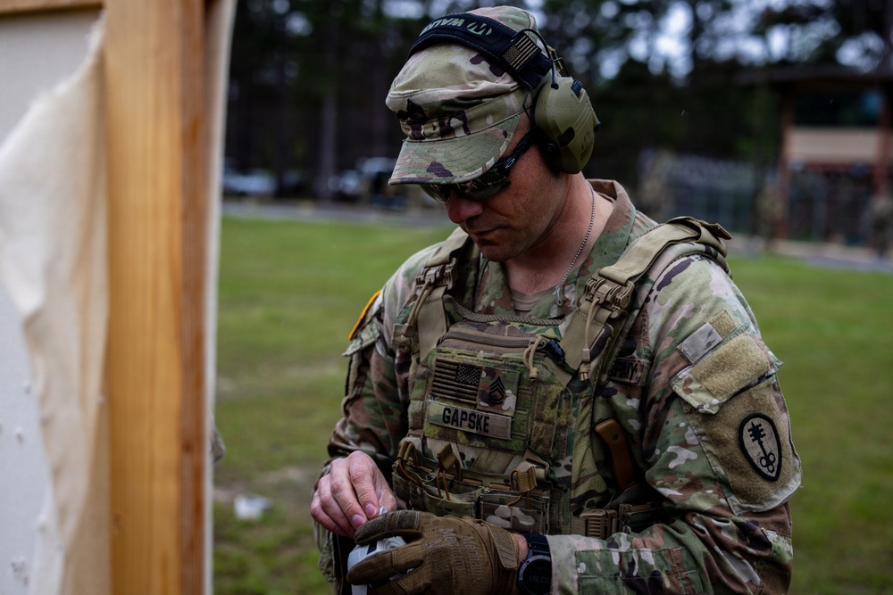 200th Military Police Command Best Squad Competition Schützenschnur and Excellence in Competition Ranges