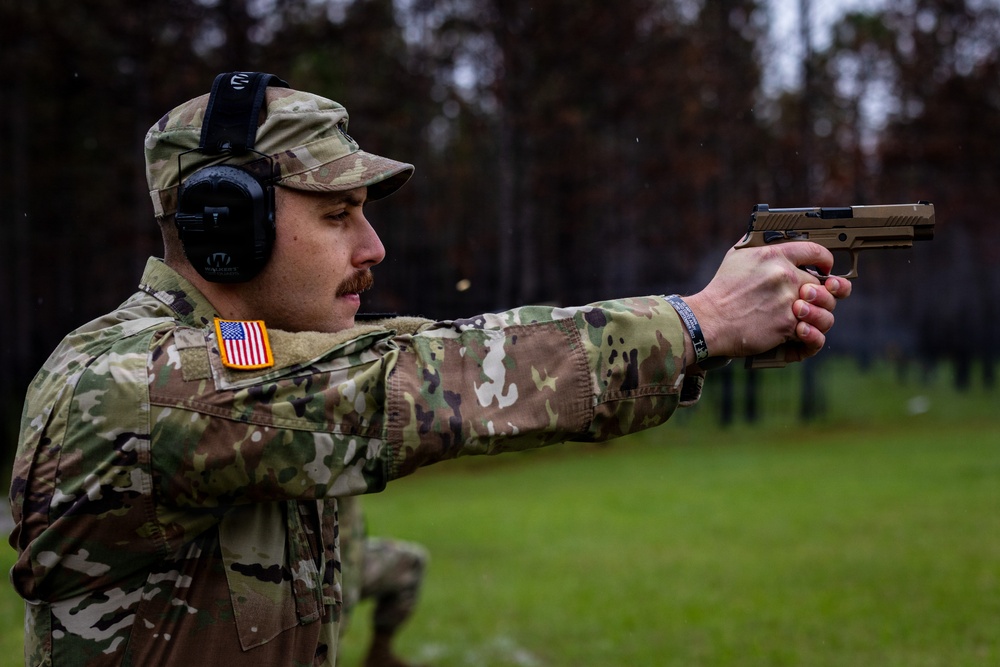 200th Military Police Command Best Squad Competition Schützenschnur and Excellence in Competition Ranges