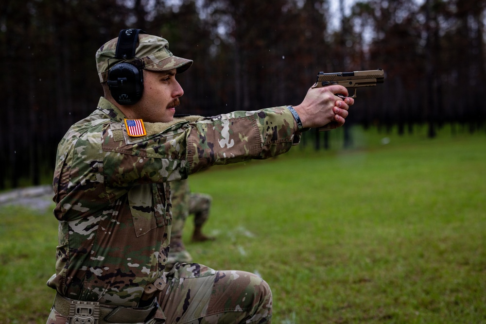 200th Military Police Command Best Squad Competition Schützenschnur and Excellence in Competition Ranges