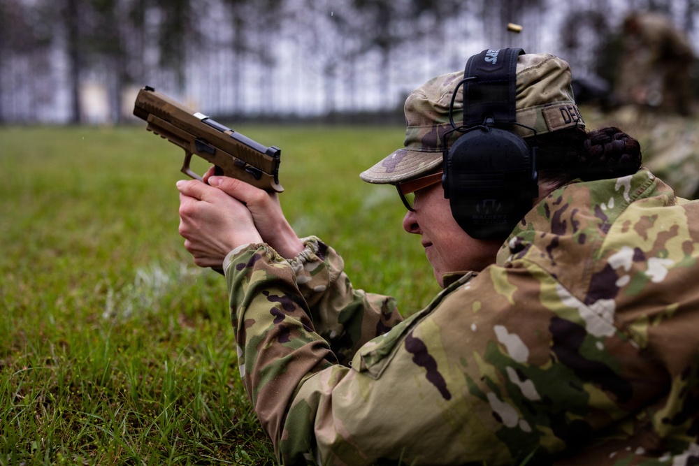 200th Military Police Command Best Squad Competition Schützenschnur and Excellence in Competition Ranges
