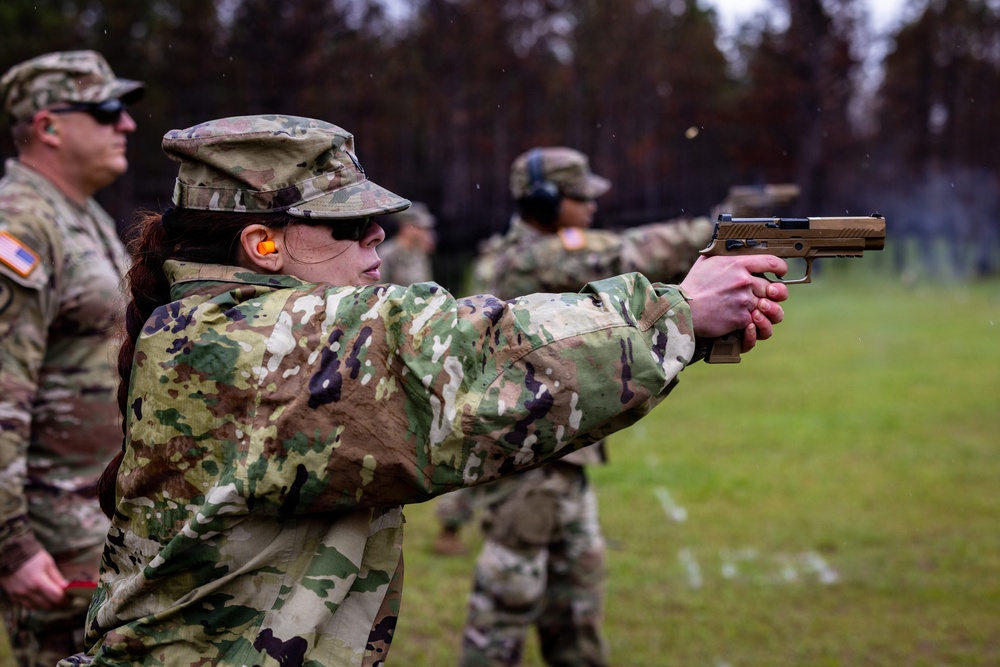 200th Military Police Command Best Squad Competition Schützenschnur and Excellence in Competition Ranges