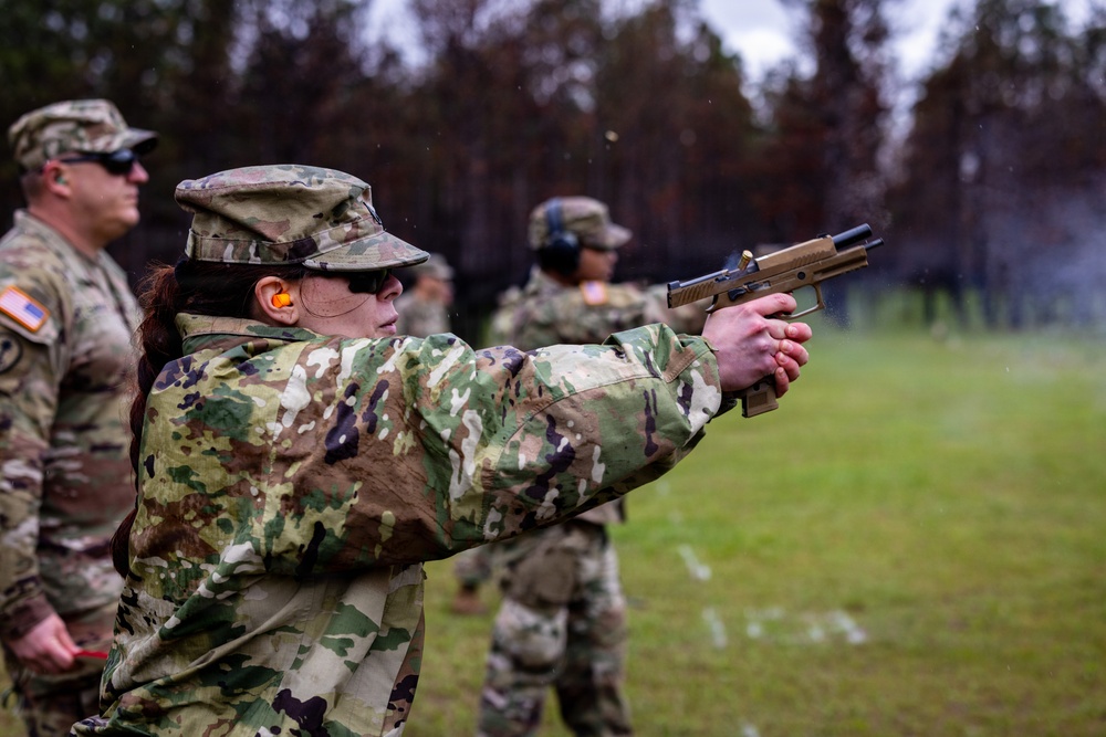 200th Military Police Command Best Squad Competition Schützenschnur and Excellence in Competition Ranges