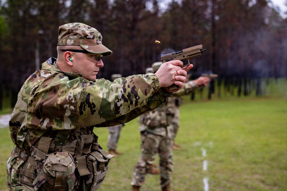 200th Military Police Command Best Squad Competition Schützenschnur and Excellence in Competition Ranges