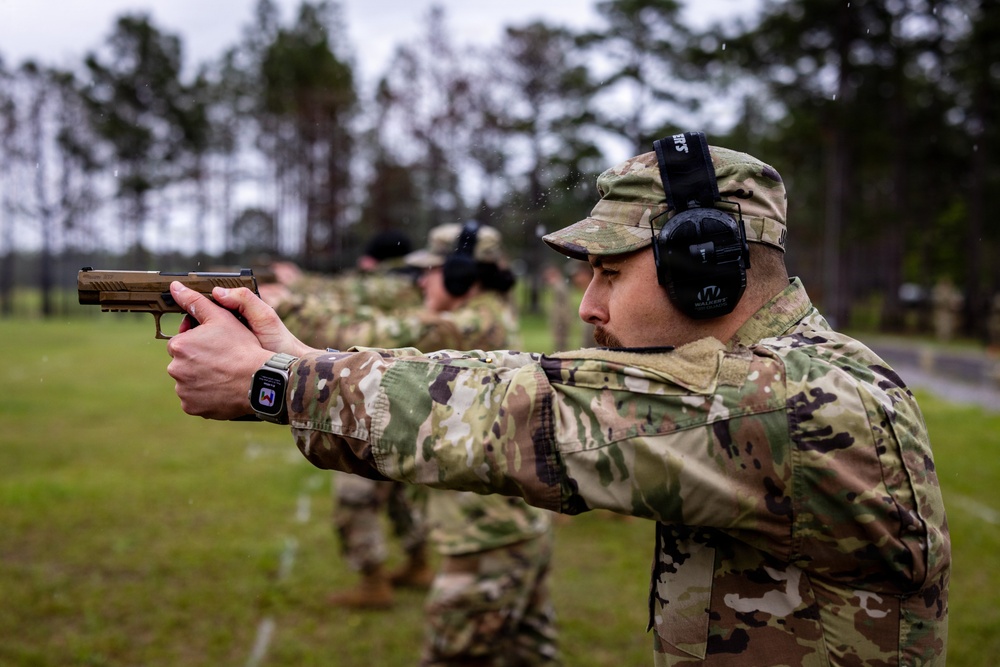 200th Military Police Command Best Squad Competition Schützenschnur and Excellence in Competition Ranges
