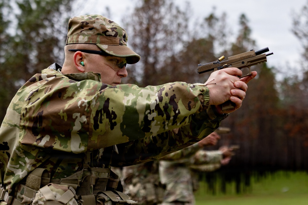 200th Military Police Command Best Squad Competition Schützenschnur and Excellence in Competition Ranges
