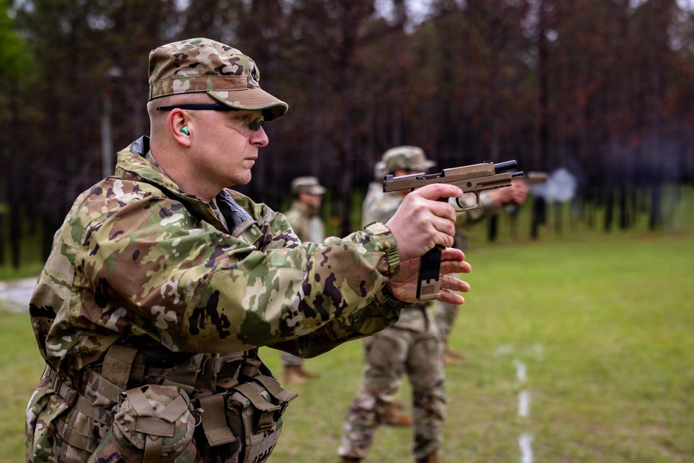 200th Military Police Command Best Squad Competition Schützenschnur and Excellence in Competition Ranges