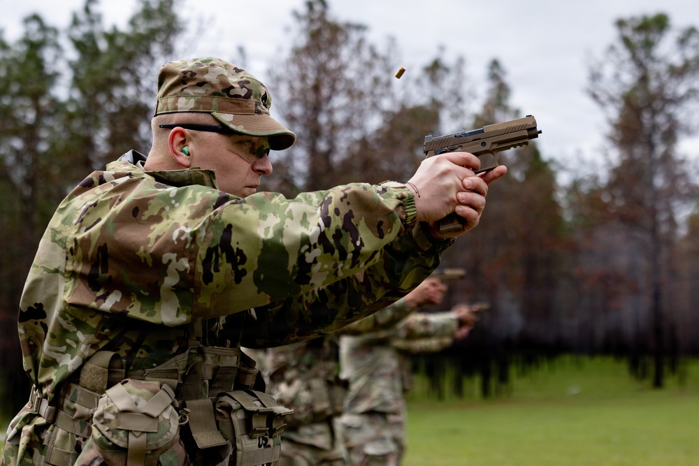 200th Military Police Command Best Squad Competition Schützenschnur and Excellence in Competition Ranges