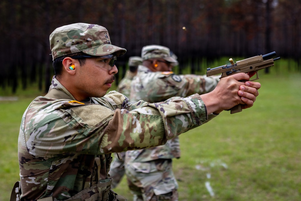 200th Military Police Command Best Squad Competition Schützenschnur and Excellence in Competition Ranges