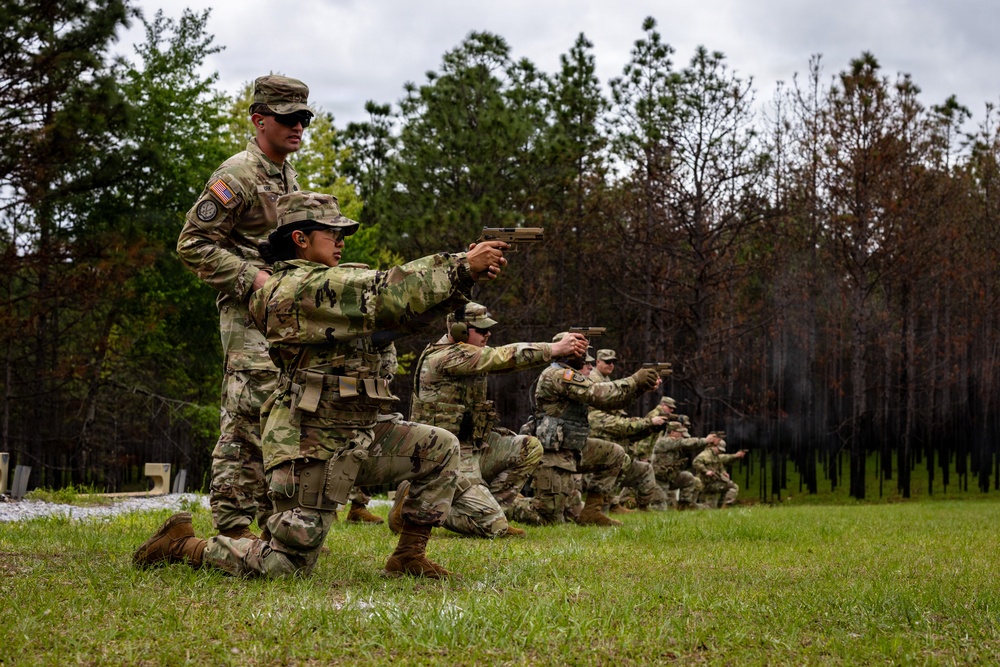 200th Military Police Command Best Squad Competition Schützenschnur and Excellence in Competition Ranges