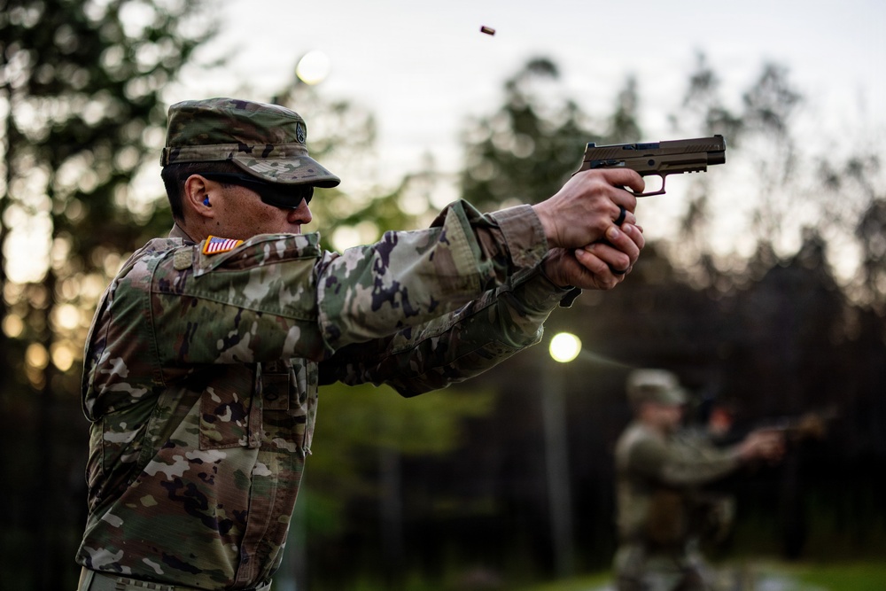 200th Military Police Command Best Squad Competition Schützenschnur and Excellence in Competition Ranges