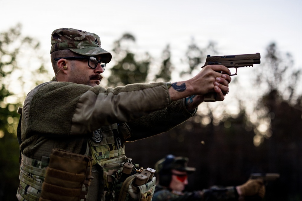 200th Military Police Command Best Squad Competition Schützenschnur and Excellence in Competition Ranges
