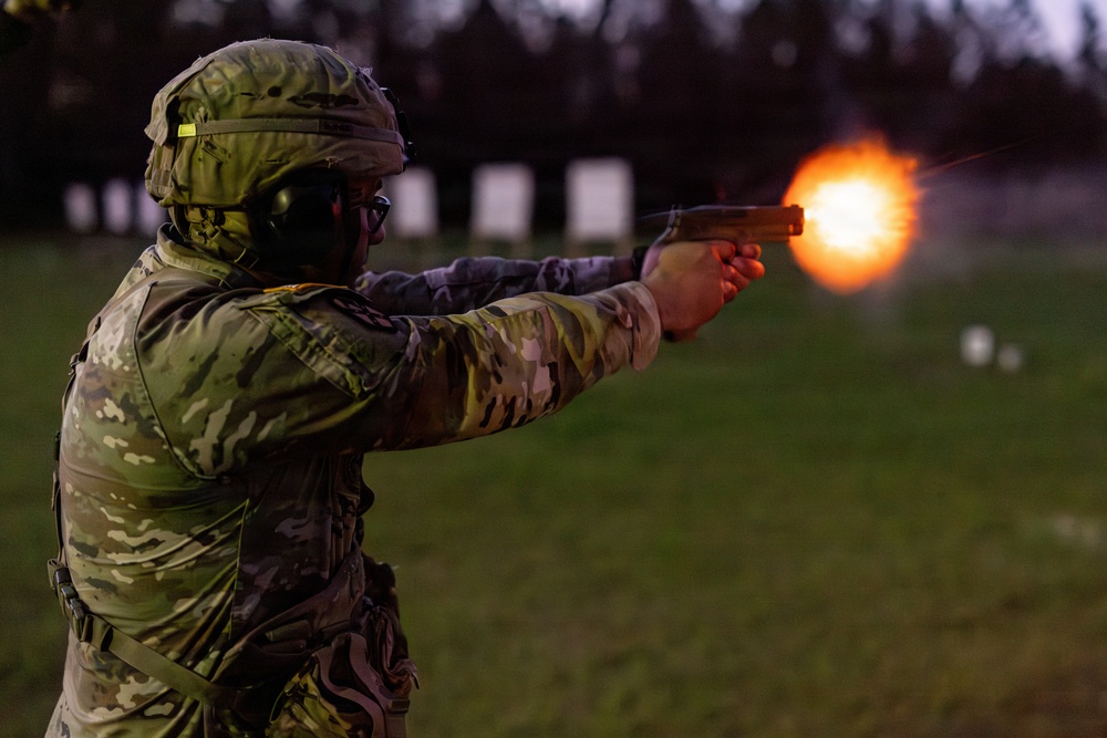 200th Military Police Command Best Squad Competition Schützenschnur and Excellence in Competition Ranges