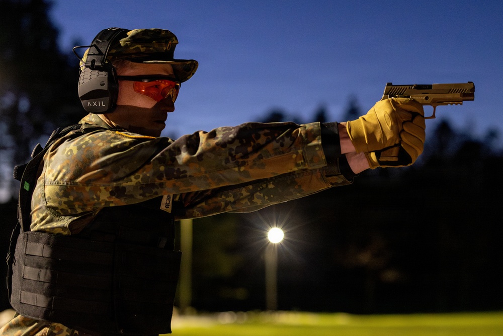 200th Military Police Command Best Squad Competition Schützenschnur and Excellence in Competition Ranges