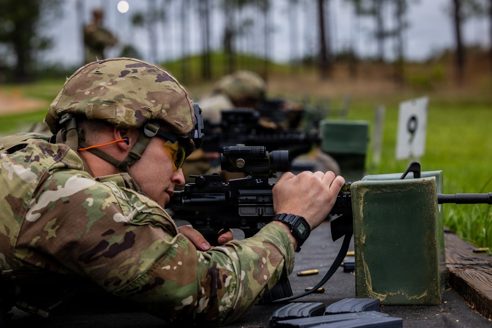 200th Military Police Command Best Squad Competition Schützenschnur and Excellence in Competition Ranges