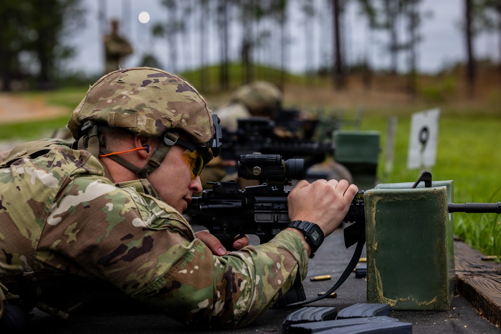 200th Military Police Command Best Squad Competition Schützenschnur and Excellence in Competition Ranges
