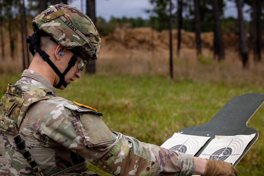 200th Military Police Command Best Squad Competition Schützenschnur and Excellence in Competition Ranges