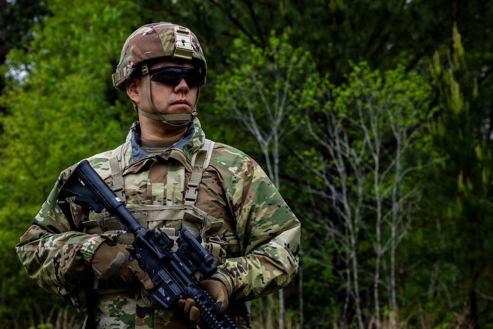 200th Military Police Command Best Squad Competition Schützenschnur and Excellence in Competition Ranges