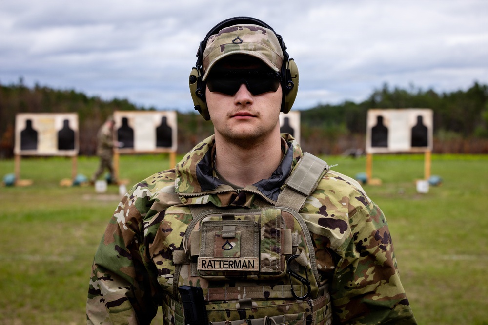 200th Military Police Command Best Squad Competition Schützenschnur and Excellence in Competition Ranges