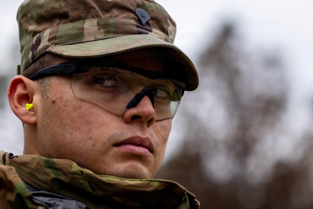 200th Military Police Command Best Squad Competition Schützenschnur and Excellence in Competition Ranges