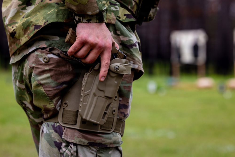 200th Military Police Command Best Squad Competition Schützenschnur and Excellence in Competition Ranges