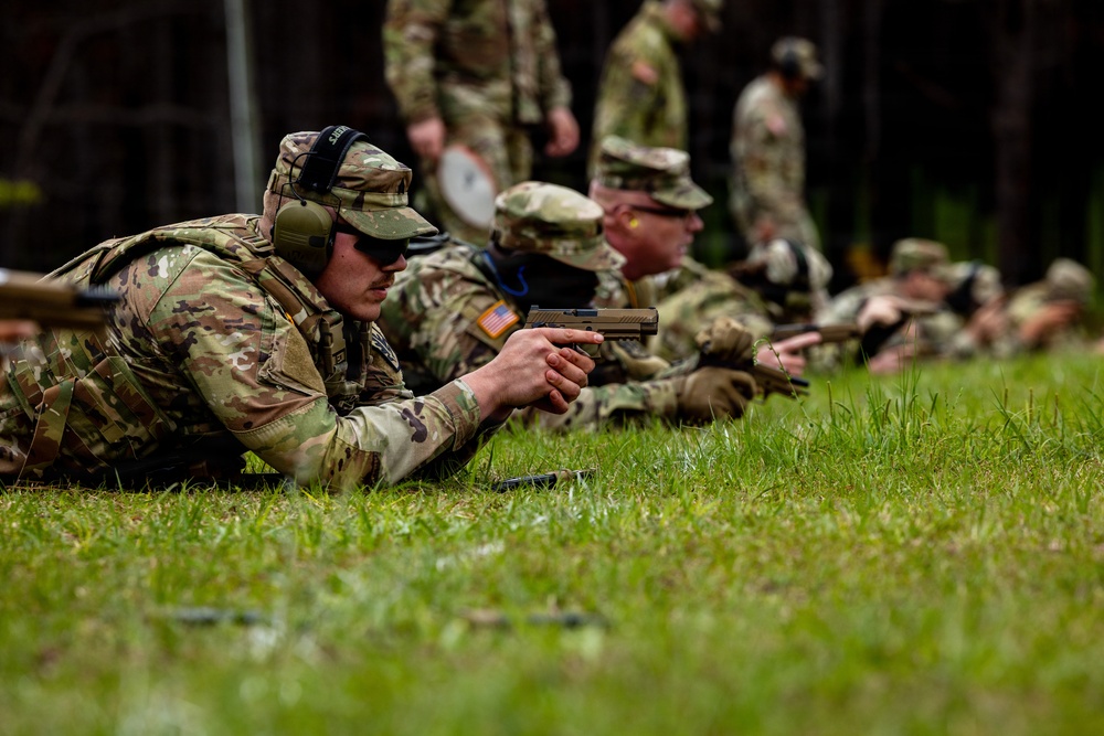 200th Military Police Command Best Squad Competition Schützenschnur and Excellence in Competition Ranges