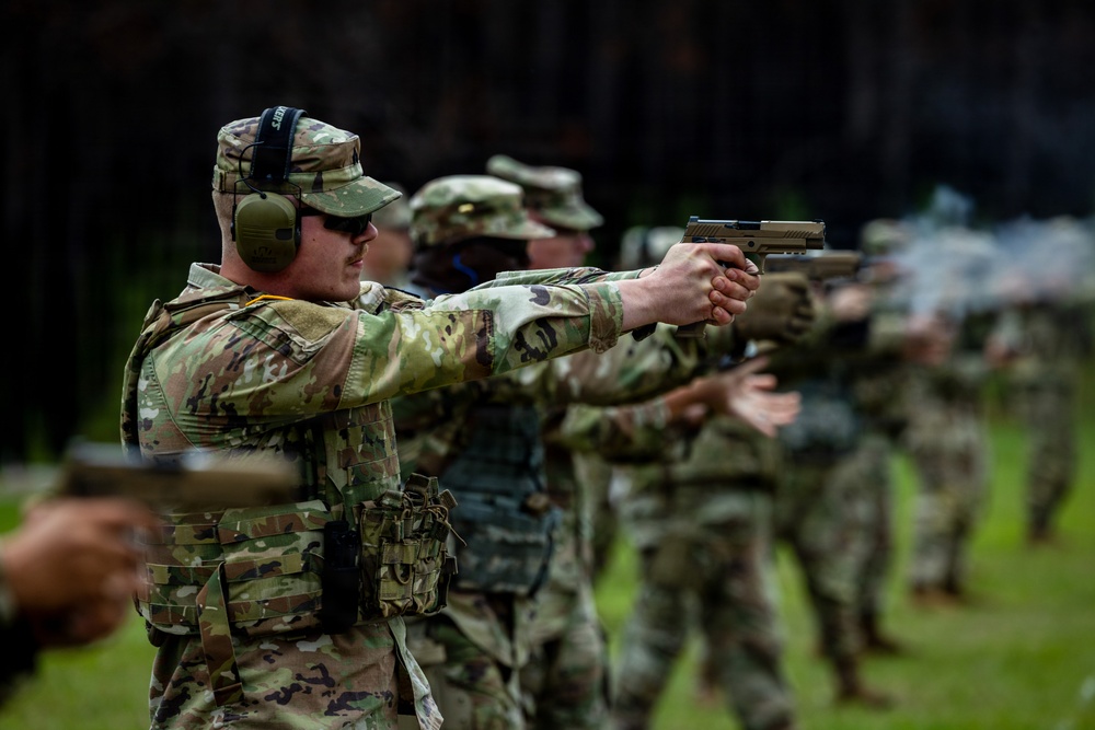 200th Military Police Command Best Squad Competition Schützenschnur and Excellence in Competition Ranges