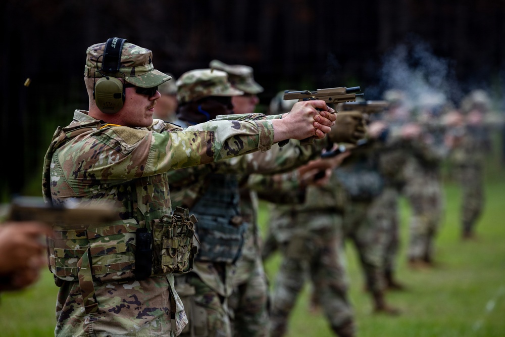 200th Military Police Command Best Squad Competition Schützenschnur and Excellence in Competition Ranges