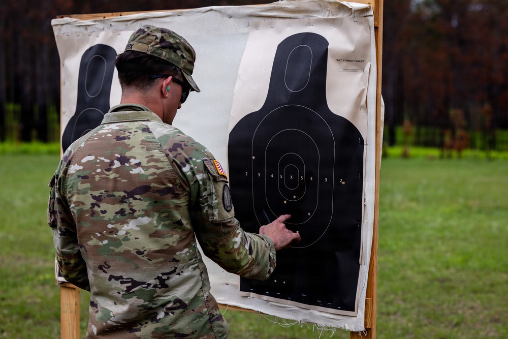 200th Military Police Command Best Squad Competition Schützenschnur and Excellence in Competition Ranges