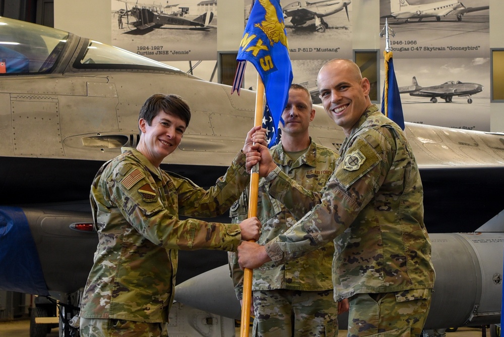 140th Aircraft Maintenance Squadron change of command