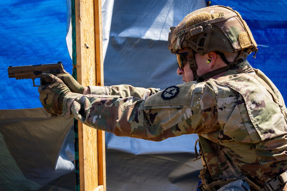 200th Military Police Command Best Squad Competition 3-Gun Range