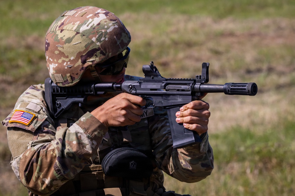 200th Military Police Command Best Squad Competition 3-Gun Range