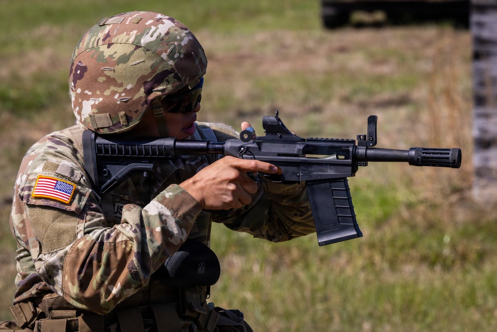200th Military Police Command Best Squad Competition 3-Gun Range